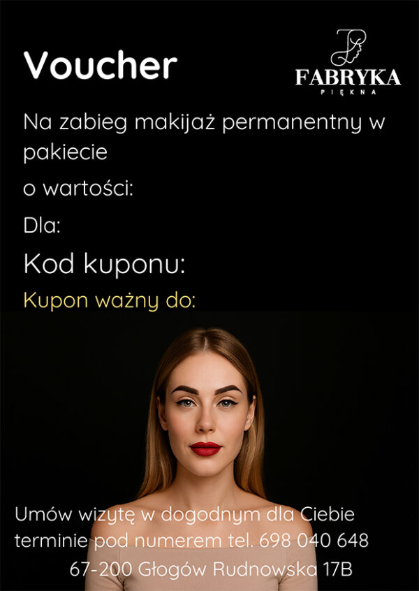 makijaż permanentny brwi + powieka